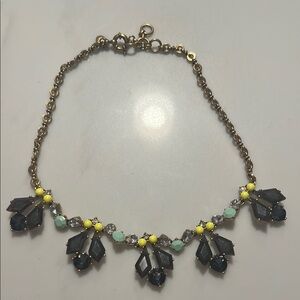 Elegant Gold and Black Necklace